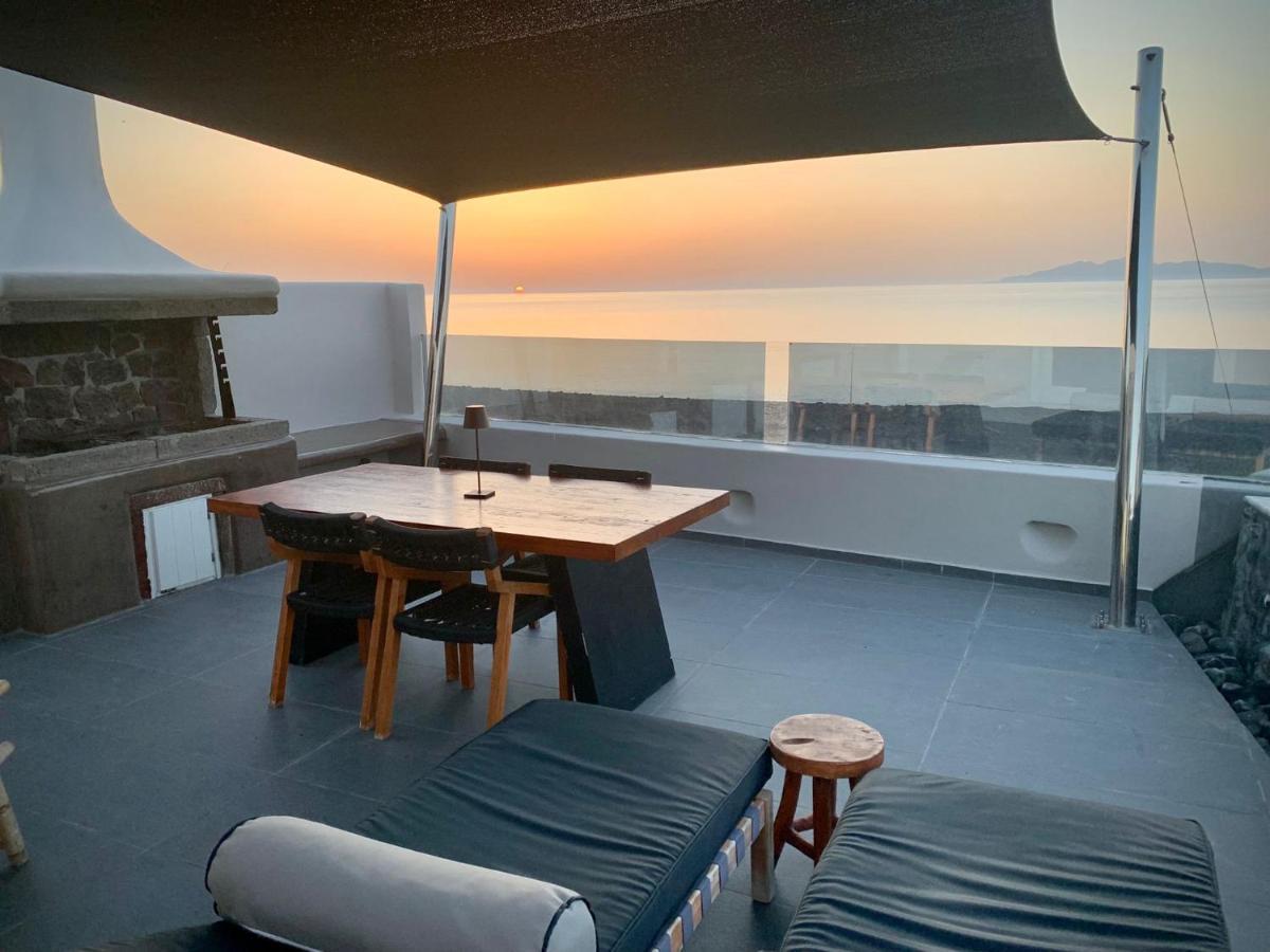 Incognito Beach Villa Santorini Kamári Eksteriør bilde