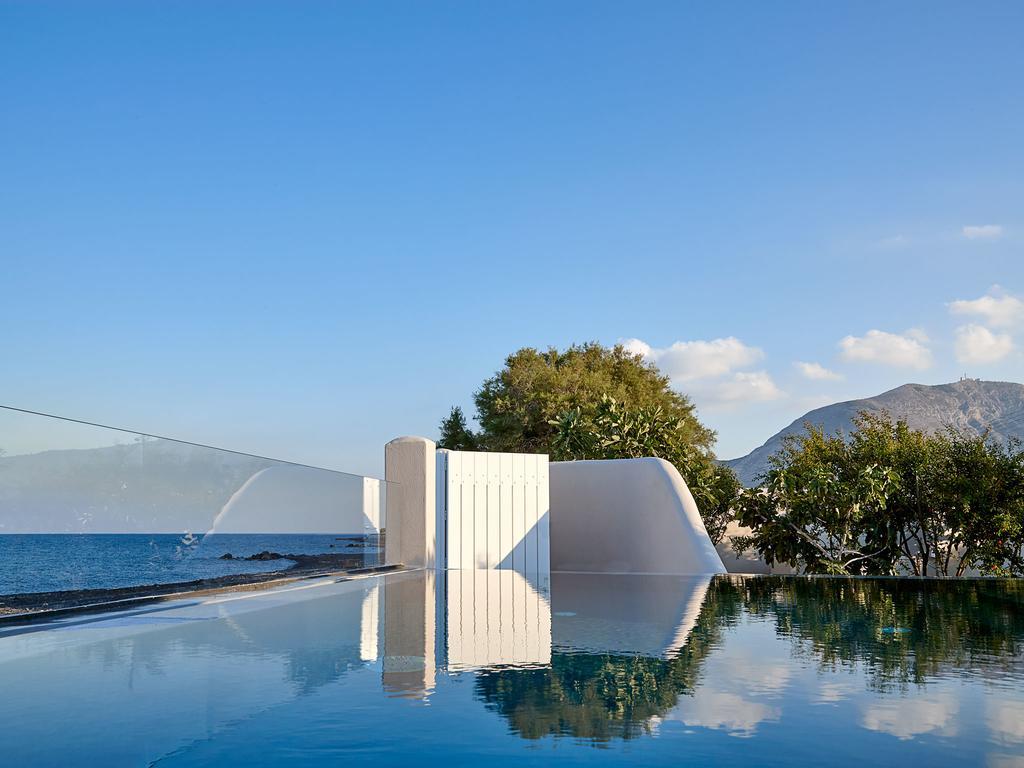 Incognito Beach Villa Santorini Kamári Eksteriør bilde