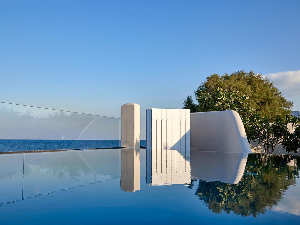 Incognito Beach Villa Santorini Kamári Eksteriør bilde