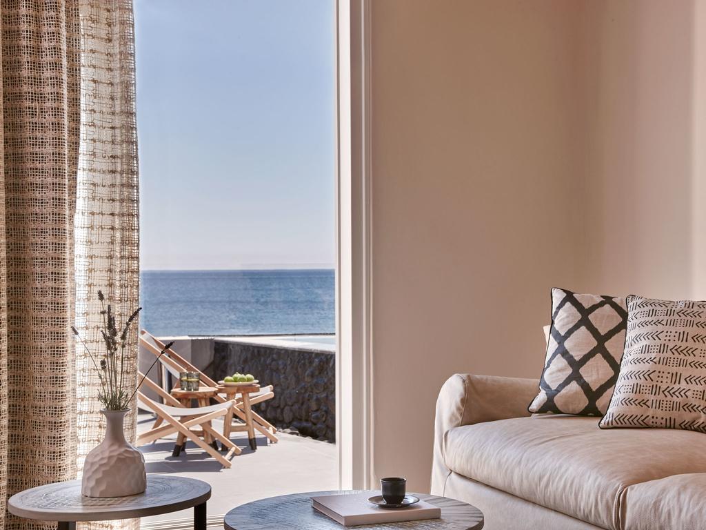 Incognito Beach Villa Santorini Kamári Eksteriør bilde